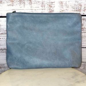 Free People Light Blue Pouch Bag.